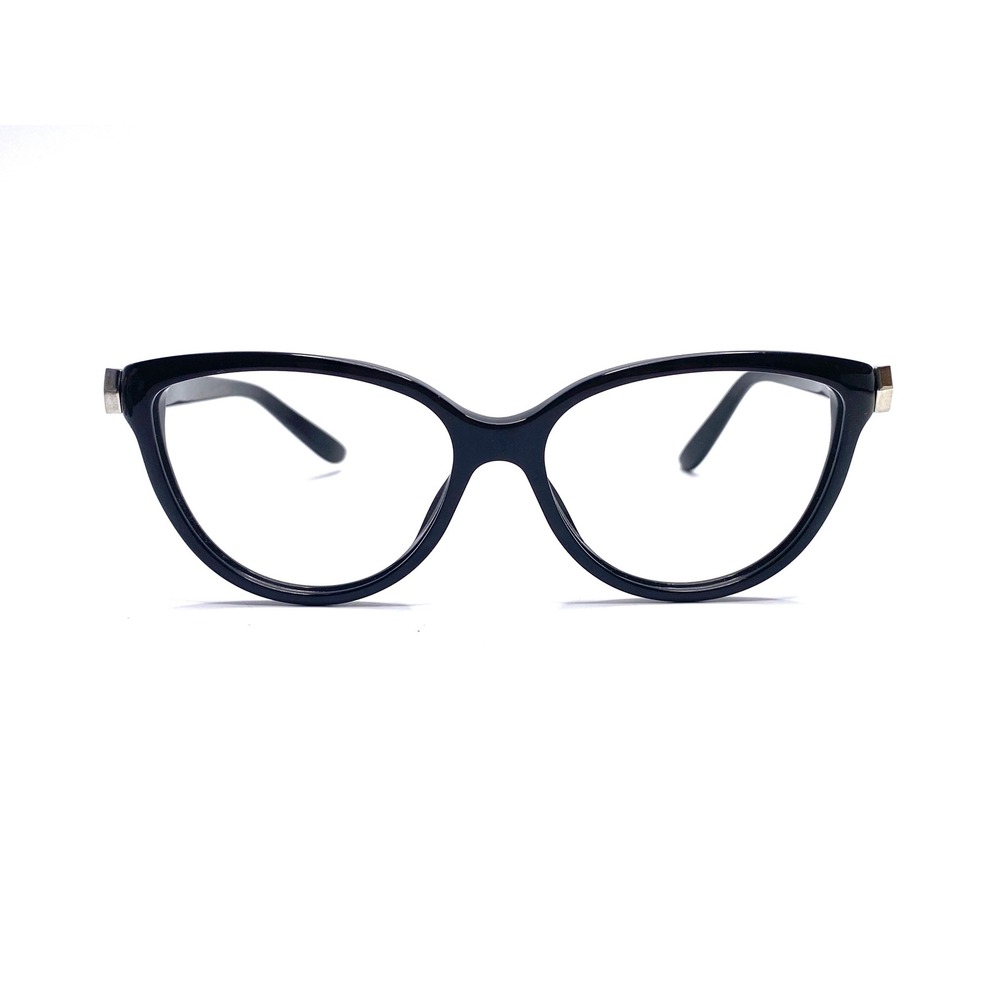 NWOT Jimmy Choo JC226 807 Black Cat Eye Optical Glasses Frames Italy 52-16-145
